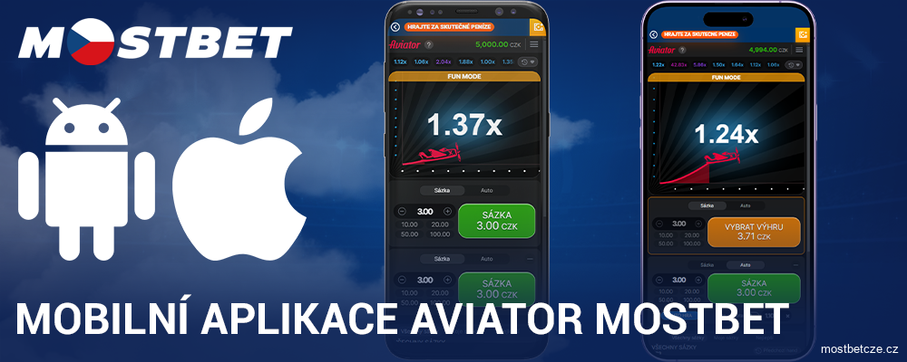 Aplikace Aviator Mostbet Česká republika